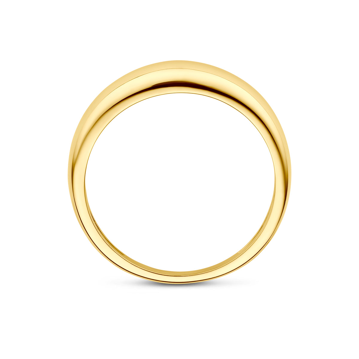 ring balloon 14K geelgoud