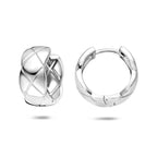 klapoorringen 15 mm zilver gerhodineerd