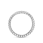 ring zilver gerhodineerd