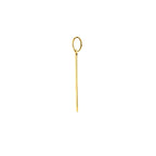 graveerhanger 29 mm 14K geelgoud