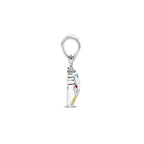Anhänger Cupcake 11 mm Silber rhodiniert