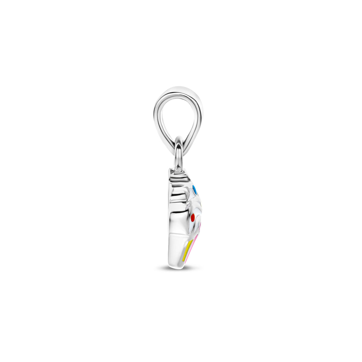 Anhänger Cupcake 11 mm Silber rhodiniert