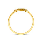 Ring Zirkonia 14K Gelbgold
