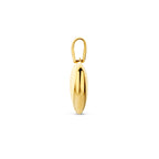 Anhänger Herz 18 mm 14 K Gelbgold