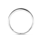 Ring Zirkonia Silber rhodiniert