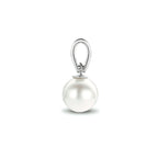 hanger parel 10 mm 14K witgoud