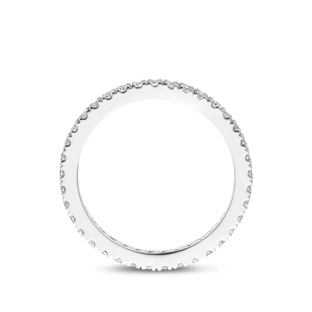Ring Zirkonia Silber rhodiniert