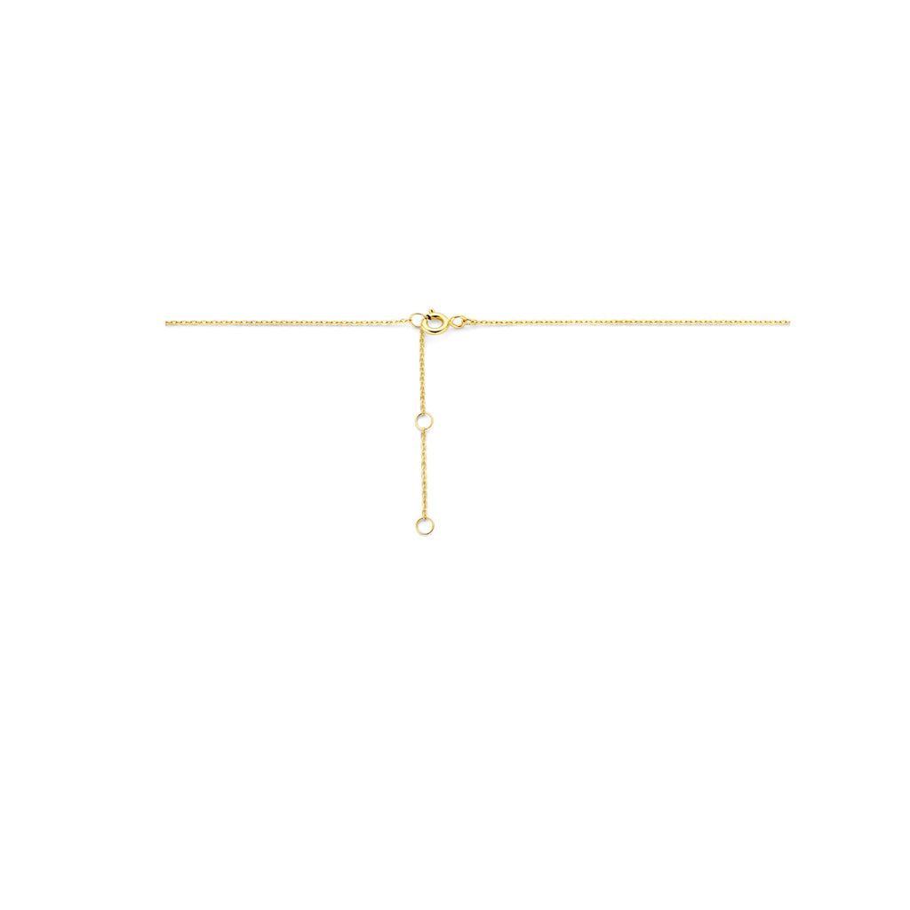 9 Karat Halskette Schleife 41 - 43 - 45 cm 9K gelb