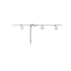 Halskette Perlen 41 + 4 cm Silber rhodiniert
