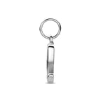 hanger letter zilver gerhodineerd