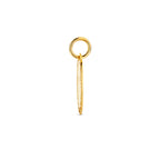 graveerhanger 14K geelgoud