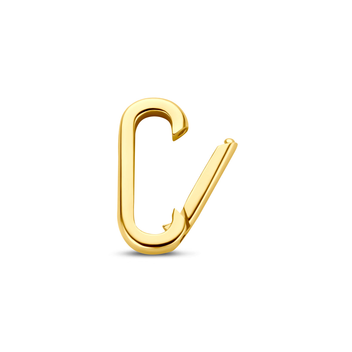 connector 10 mm 14K geelgoud