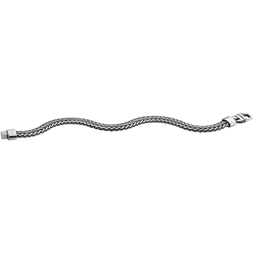 Armband Oxi Fuchsschwanz 7 mm 20 cm Silber oxidiert