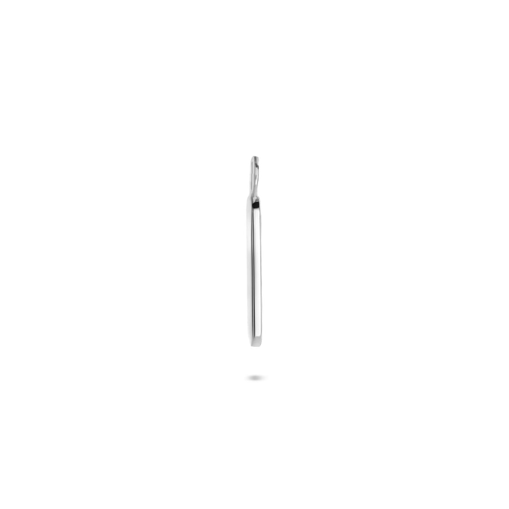 Ohrringanhänger pro Stück 19 mm Silber rhodiniert
