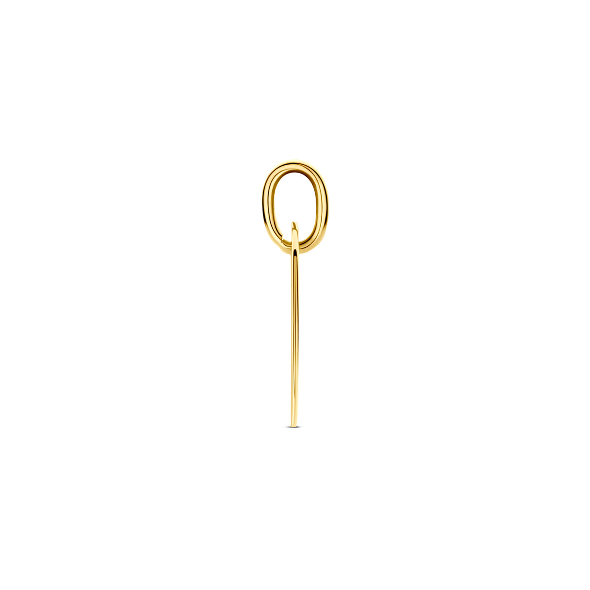 graveerhanger hartje 10 mm 14K geelgoud