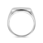 Gravurring Silber rhodiniert