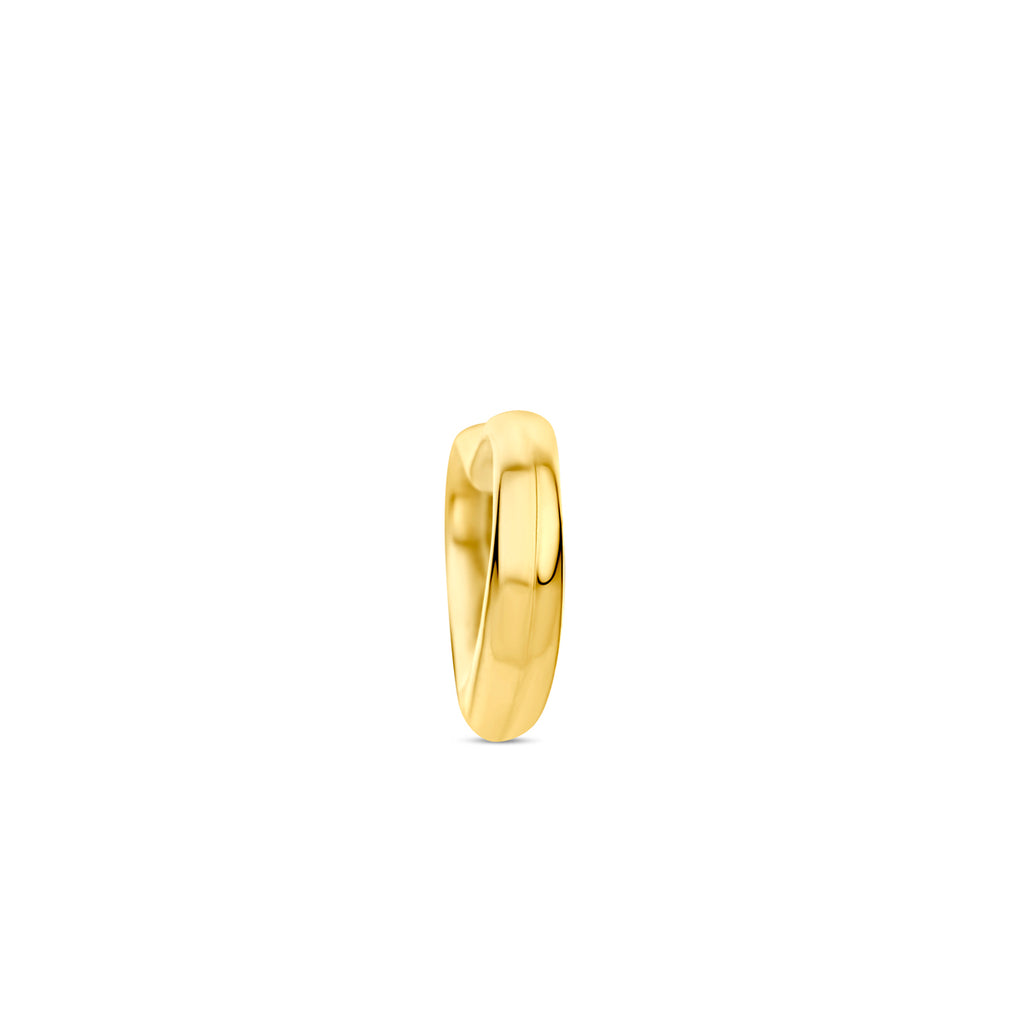 hanger hart 10 mm 14K geelgoud