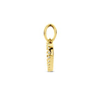 Anhänger Herz und Diamant H SI 14K Gelbgold
