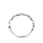 ring zirkonia zilver gerhodineerd