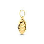 Anhänger Herz 22 mm 14K Gelbgold