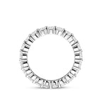 ring zirkonia zilver gerhodineerd