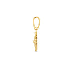 Anhänger Kompass 14K Gelbgold