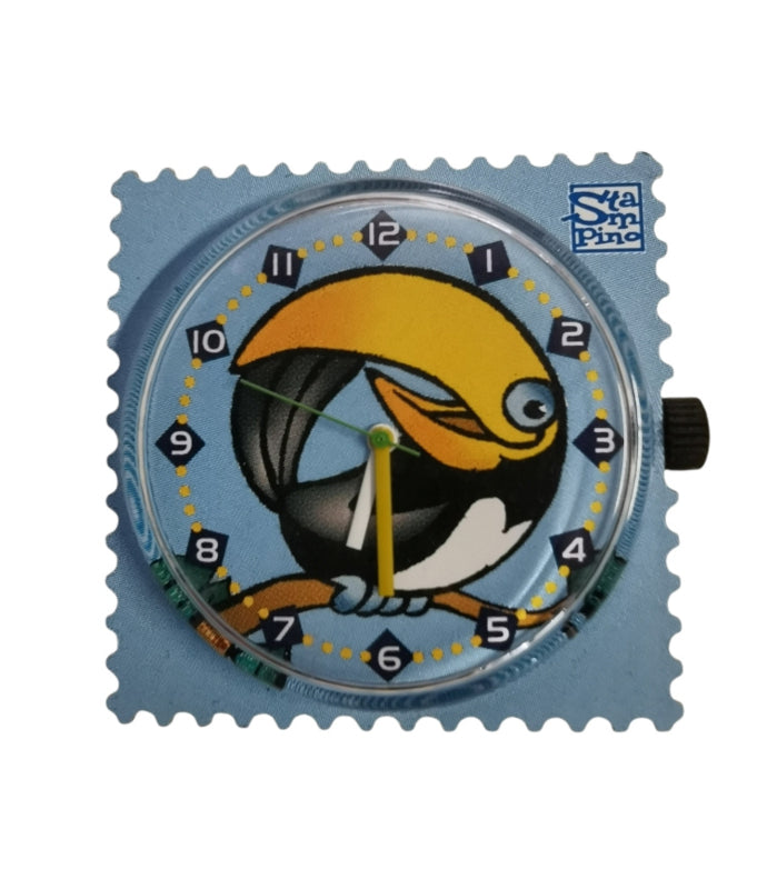 STAMPS-klokje toekan