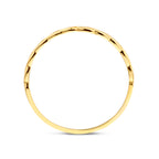 ring gedraaid 14K geelgoud