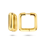 Klappcreolen 25 mm 1 Mikron vergoldet (Gelbgold)