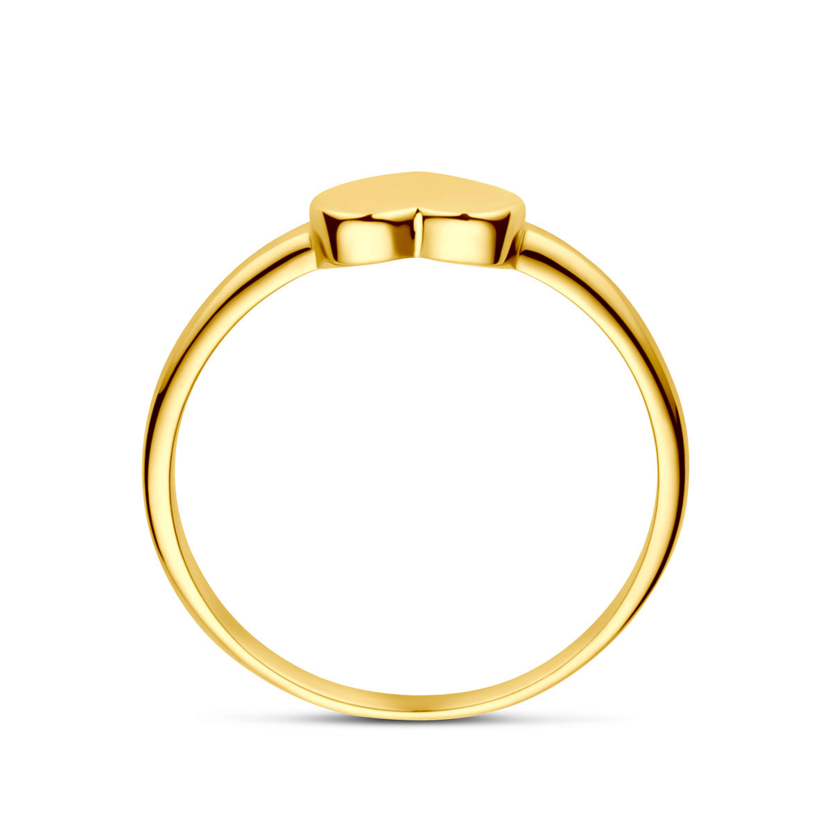 Ring Herz 14K Gelbgold