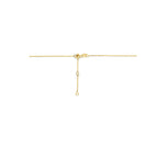 collier anker en bolletjes 1,0 mm 42 - 44 - 46 cm 14K geelgoud - rondje,bolletje,ringetje,draad