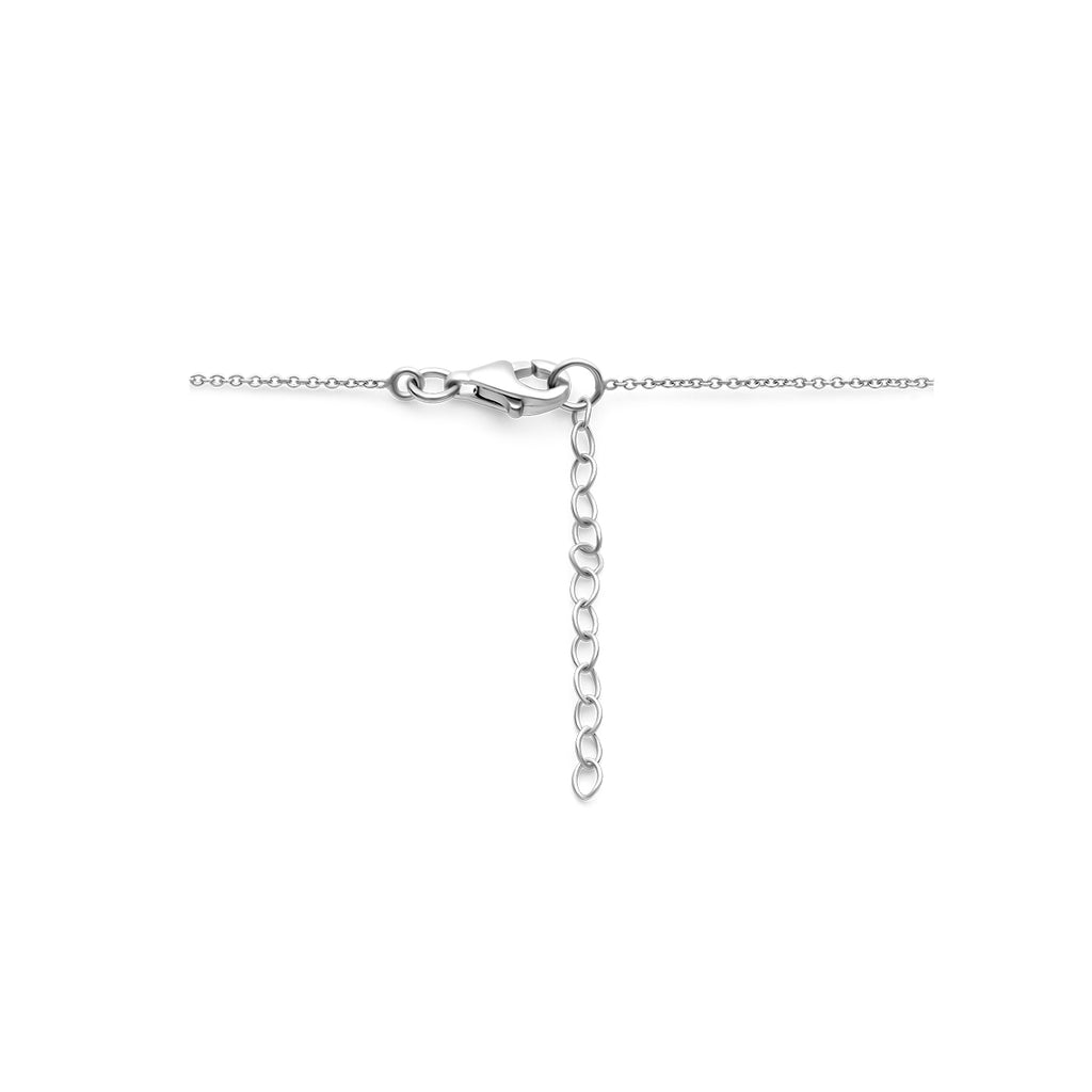 Halskette Pferd 36 + 3 cm Silber rhodiniert