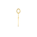 Anhänger Kreuz 14K Gelbgold