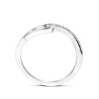 ring zirkonia zilver gerhodineerd