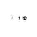 Ohrstecker Oxi Rosé 5,8 mm Silber oxidiert