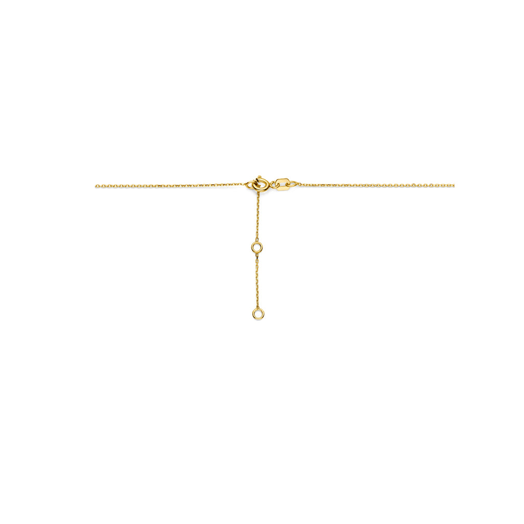 Halskette Herz 40 - 42 - 44 cm 14K Gelbgold