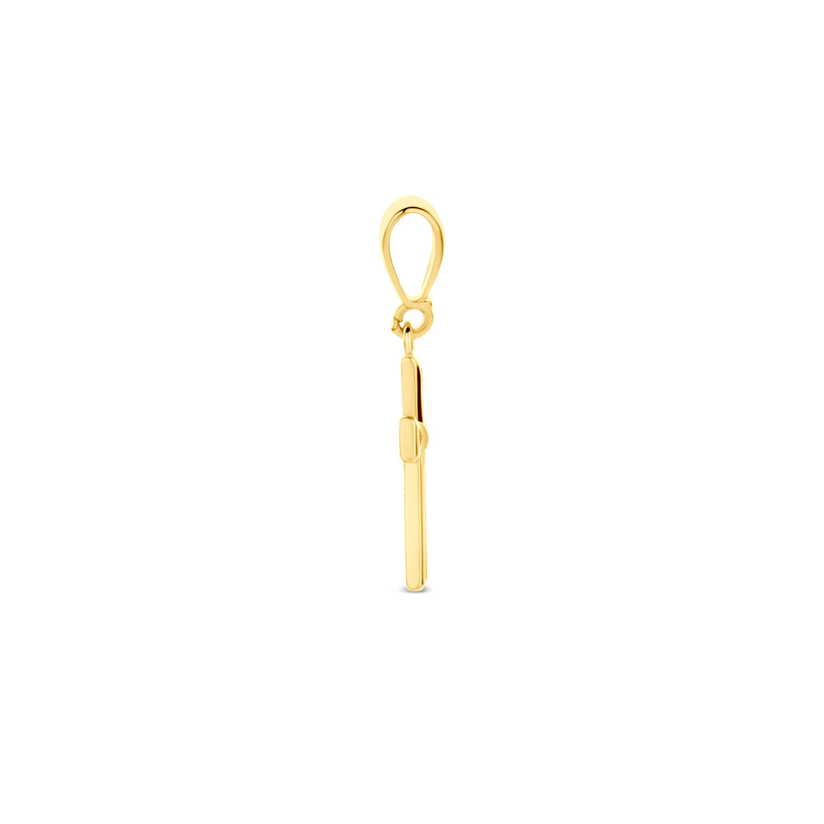 hanger kruis 11,5 mm 14K geelgoud