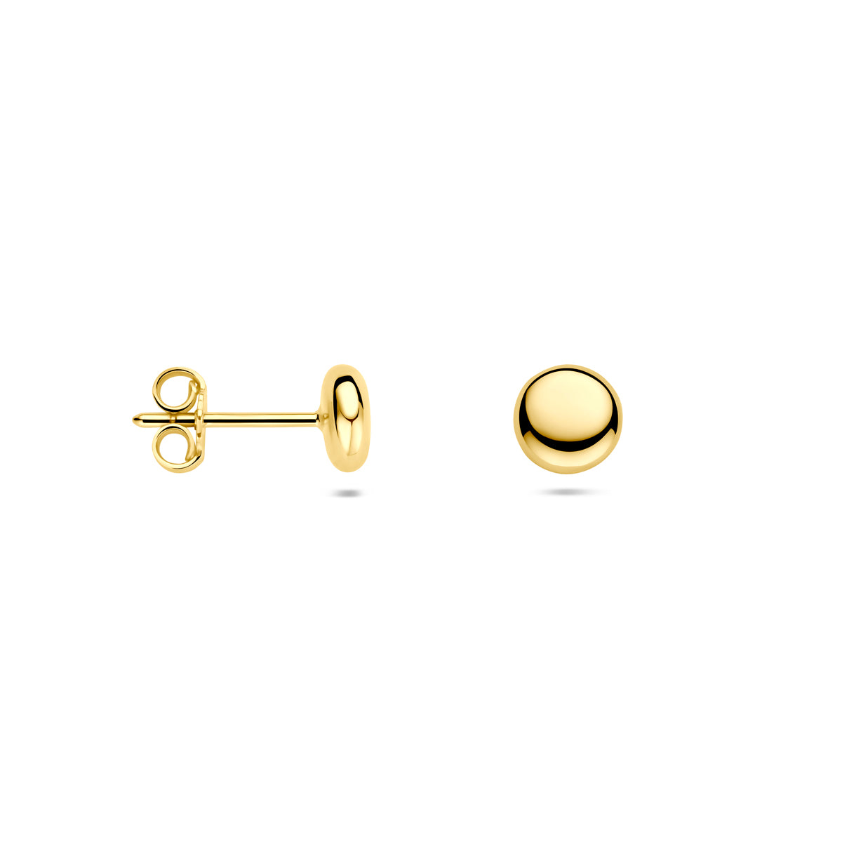 oorknoppen 14K geelgoud