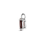 hanger granaat 14 mm zilver gerhodineerd