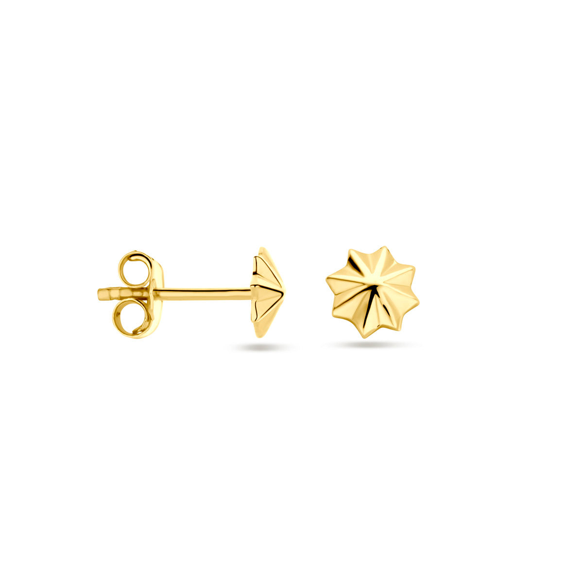 Ohrstecker 5,5 mm 14K Gelbgold