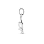 hanger muis zilver gerhodineerd