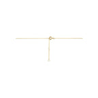 Halskette Unendlichkeitszeichen und Herzen 40 - 42 - 44 cm 14K Gelbgold