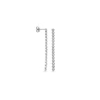 oorhangers zirkonia zilver gerhodineerd