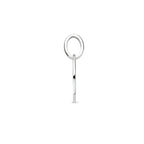 hanger sterrenbeeld 13 mm zilver gerhodineerd