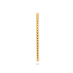 suspender oorbel bolletjes 20,5 mm 14K geelgoud