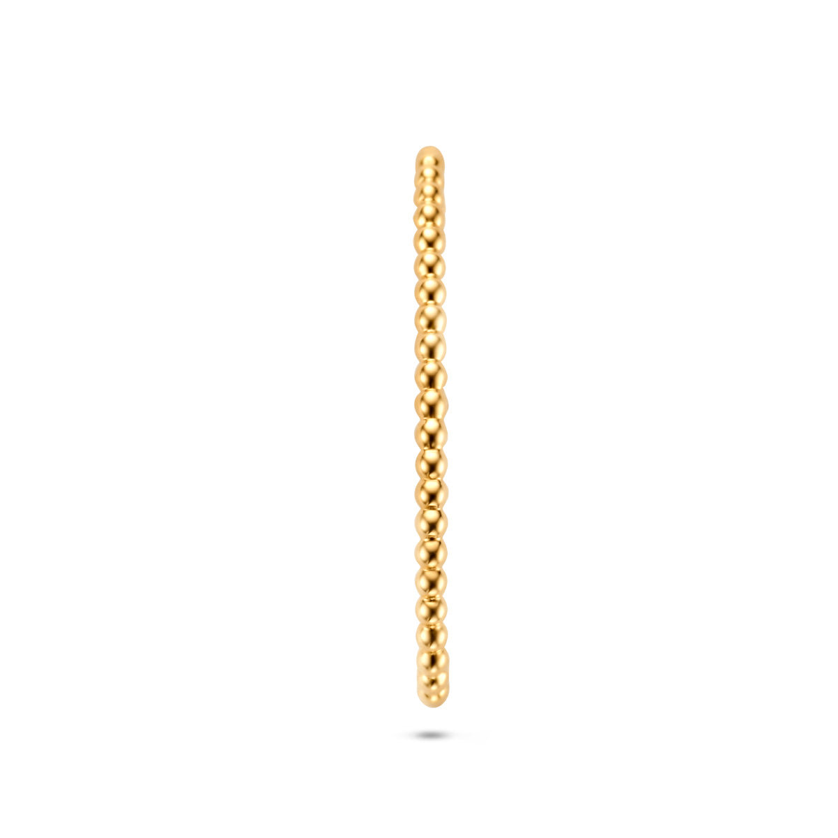 suspender oorbel bolletjes 20,5 mm 14K geelgoud