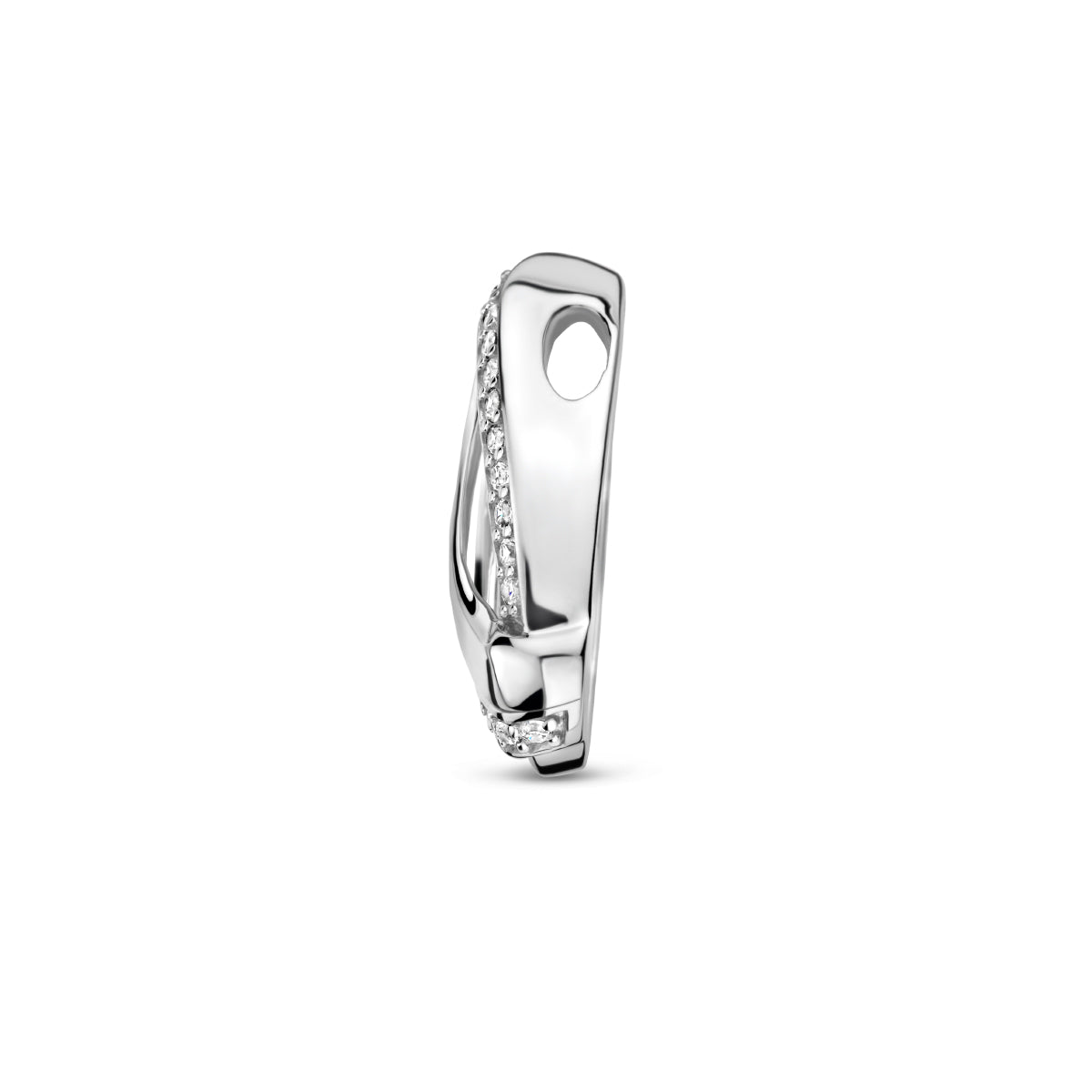 hanger zirkonia zilver gerhodineerd