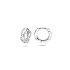 Ohrhänger Infinity Silber rhodiniert