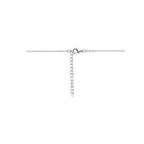 Halskette Herz 41 + 4 cm Silber rhodiniert
