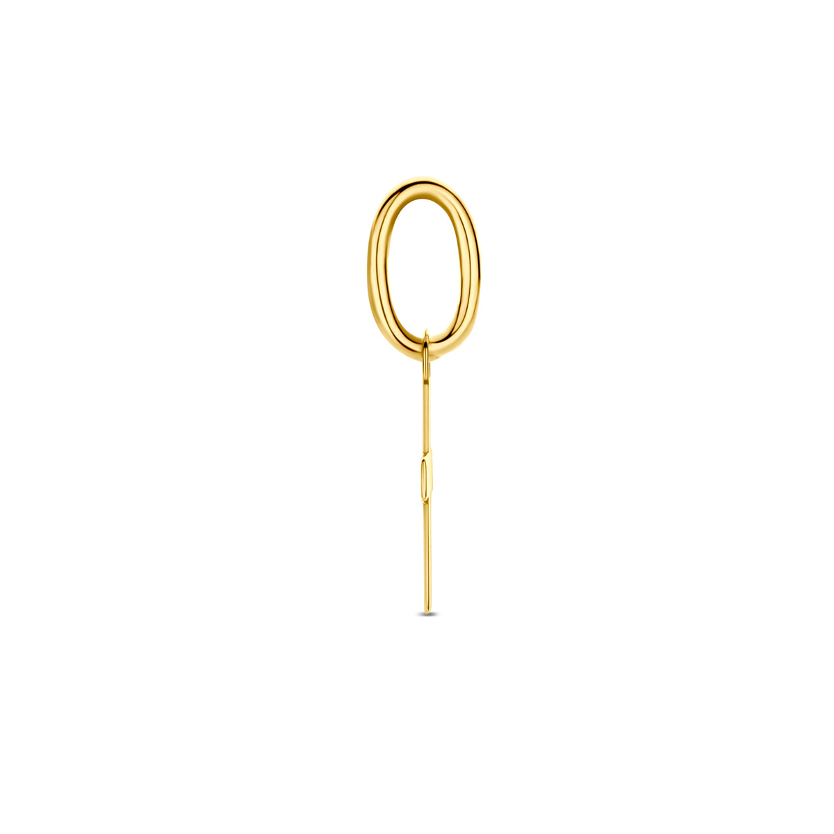 hanger kruis 7,5 mm 14K geelgoud